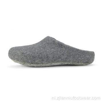 100% wollen vilt slippers unisex